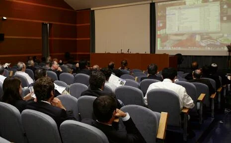 Aspecto de la sala.