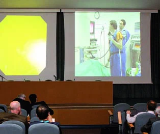 Retransmisión en directo desde el Institut de Recerca.