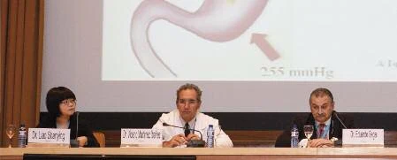 Liao Shanying (R.P. China), Vicente Martínez Ibáñez (Barcelona), Eduardo Segal (Argentina).