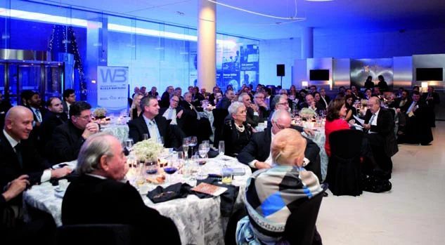 Especialistas de todo el mundo se reunieron en la cena-simposio de bienvenida.