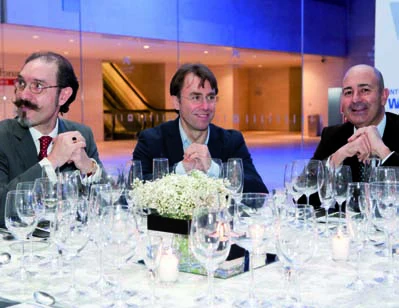 Guillermo Cacho, Jesús Espinel y Vicente Lorenzo-Zúñiga.