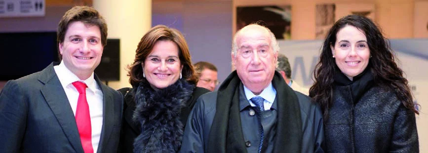Jordi Armengol Bertrolí, José Ramón Armengol-Miró y Mª José Reche.