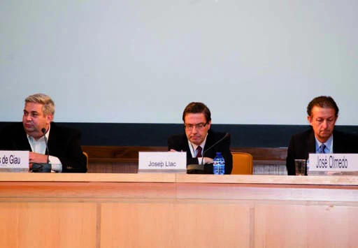 Louis de Giau (México), Josep Llac (Barcelona) y José Olmedo (Ciudad Real).