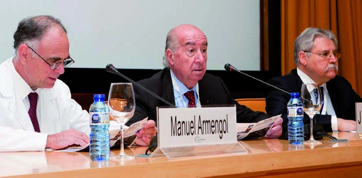 Manel Armengol Carrasco, José Ramón Armegol-Miró y Juan Manuel Herrerías.