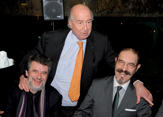 Emilio de la Morena, José Ramón Armengol-Miró y Guillermo Cacho.