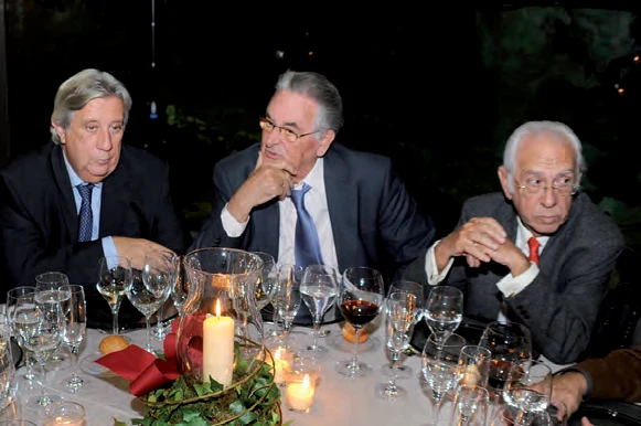 Enrique Castillo, Eduardo Rodríguez y Germán Alonso.