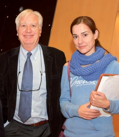 Joan Maria Pou y Raquel González.
