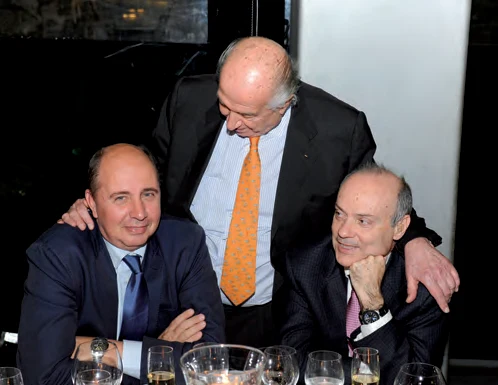 Jorge Olsina, J.R. Armengol-Miró y Joaquín Balsells.