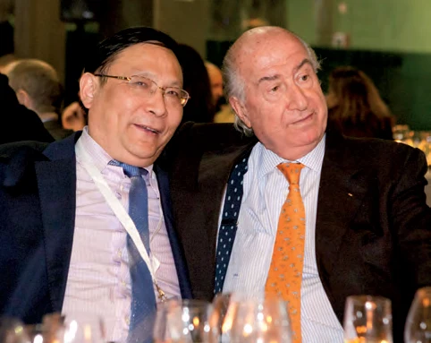 José Ramón Armengol-Miró y Fan Zhining.
