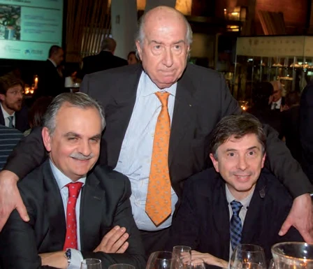 Leopoldo López Rosés, J. R. Armengol-Miró y Pedro Alonso