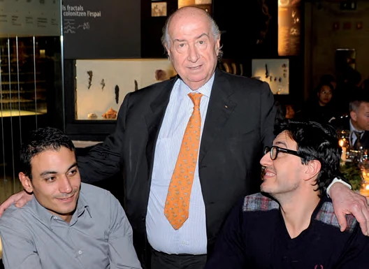 Monder Abu Suboh, José Ramón Armengol-Miró y Juan Dot.