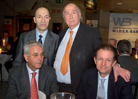 Sergey Kantsevoy, J.R. Armengol-Miró, Francisco Pellicer y José Olmedo.