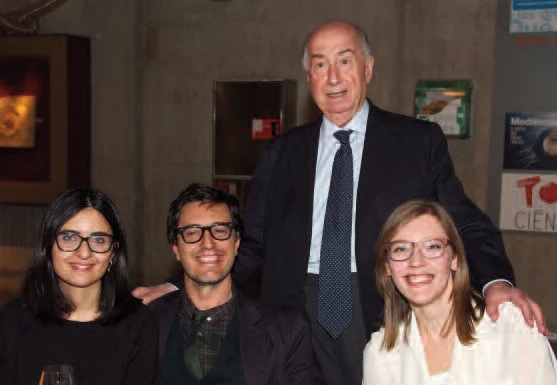 Bárbara Ciccantelli, Joan Dot, J.R. Armengol-Miró, y Elena Zucchi.