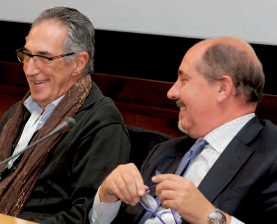 Enric Laporte y Jorge Olsina.