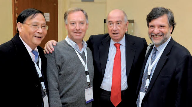 Fan Zhining, Santiago Horgan, José Ramón Armengol-Miró y Mariano E. Giménez.