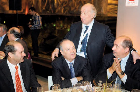 Guillermo Domínguez, Joaquín Balsells, J.R. Armengol-Miró y Jorge Olsina.
