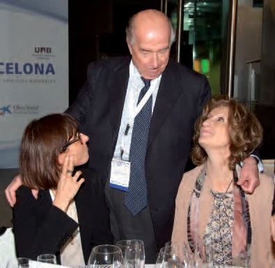 Helga Bertani, J.R. Armengol-Miró y Rita Conigliaro.