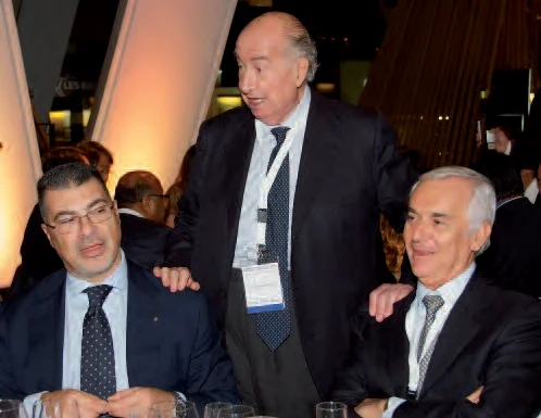 José Galloro, J.R. Armengol-Miró y Alberto Testoni.