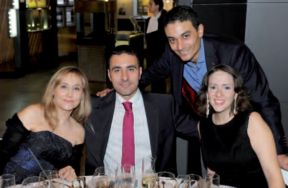 Mª Ángeles Mila,Miquel Masachs,Monder Abu Suboh y Dolores Castillo.
