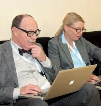 Per-Ola Park y María Bergstöm.