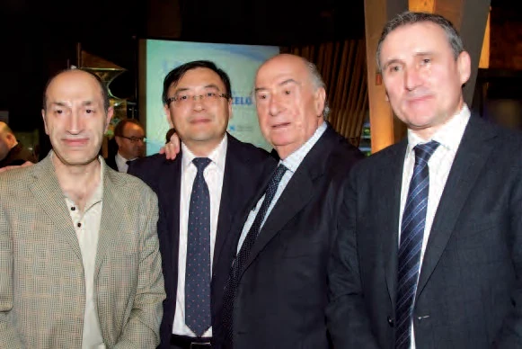 Sergey Kantsevoy, Zhou Pinghong, J.R. Armengol-Miró y Sergey Kashin.