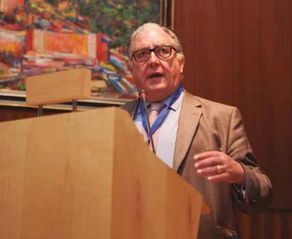 Conferencia Magistral: Antonio J. Torres García en un momento de su intervención.