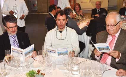 Emilio de la Morena, Jesús Espinel y Pedro Menchén.