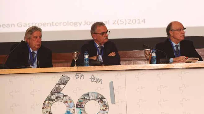 Enrique Castillo, Leopoldo López Roses y Felipe Martínez Alcalá.