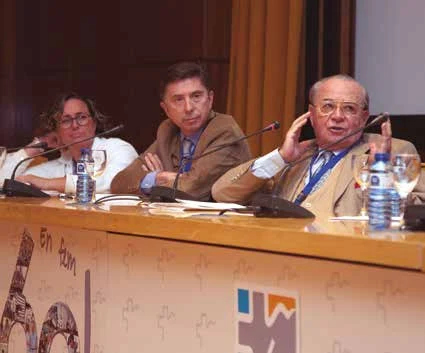 Sandra Castro, Pedro Alonso Aguirre y Alberto Montori.
