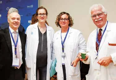 Joaquim Balsells, Amaia Gantxegi, Sandra Castro y Jordi Pradell.