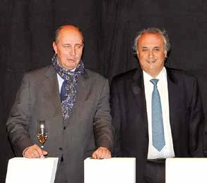 Jorge Olsina y Antonio González.