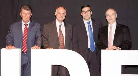 José Manuel Fort, Manel Armengol Carrasco, Ramón Vilallonga y Joaquim Balsells.