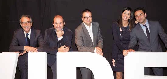 Lluis Bracons, Alex Pagès, Ramón Martori, Isabel Gregorio y Jordi Balaguer.