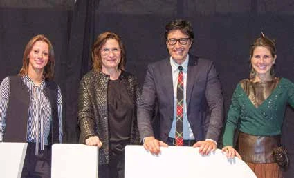 Marielle Esteves, Isabel Bocinov, Joan Dot y Marta Rosal.