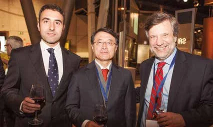 Miquel Masachs, Dong Ki Lee y Mariano Giménez.