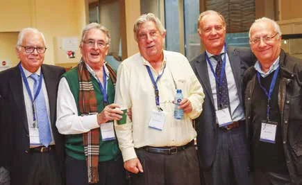 Pedro Menchén, Eduardo Rodríguez, Enrique Castillo, Marco Frascio y José C. Salord.