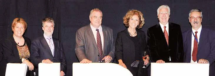 Raquel Morán, Emilio de la Morena, Carlos Giménez, Roser Cot, Joan Maria Pou y Sarbelio Rodríguez.