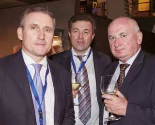 Sergey Kashin, Yury Starkov y Alexey V. Paulov.