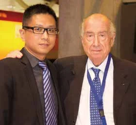 Zhang Xiaoguang y José Ramón Armengol-Miró.