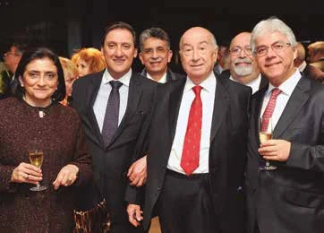 Albis Hani, Luis Carlos Sabbagh, J.R. Armengol-Miró y Jaime Ardila-Arz.