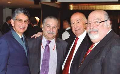 Campo Elías Lindado, Eduardo Segal, José Ramón Armengol-Miró y Roberto Fogel.