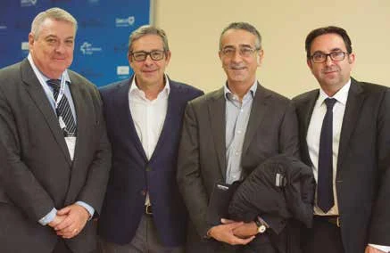Carlos Giménez, Josep Dobato, Lluís Bracons y Juan Gómez.