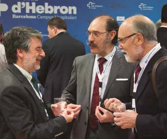 Emilio de la Morena, Guillermo Cacho y Felipe Martínez-Alcalá.
