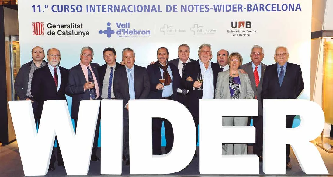 Grupo de ponentes e invitados españoles al Curso.