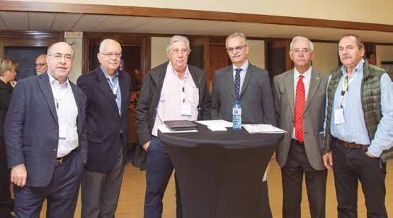 Jaume Boix. Pedro Menchén, Enrique Castillo, Leopoldo López Rosés, Francisco Pellicer y Manuel de la Iglesia.