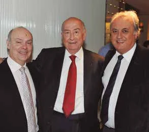 Joaquim Balsells, J.R. Armengol-Miró y Antonio González.