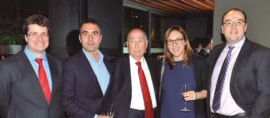 Jordi Armengol, Miquel Masachs, José Ramón Armengol-Miró, Ana Benages y Nereo Guillermo Salas.