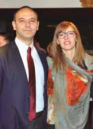 Milutin Bulajic y Elena Zucchi.