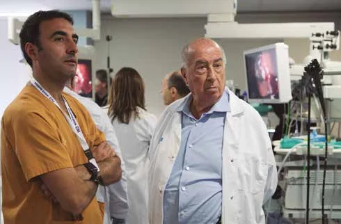 Miquel Masachs y José Ramón Armengol-Miró siguiendo atentamente la actuación de sus colegas.
