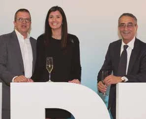 Ramón Martori, Isabel Gregorio y Lluís Bracons.